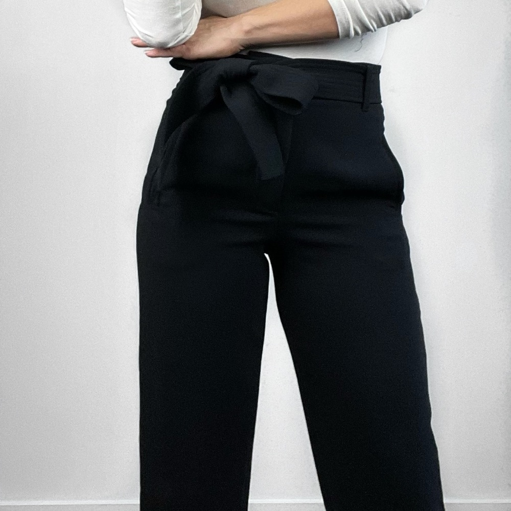 NWOT Wilfred Pants | Wilfred Tie-Front Pant Black